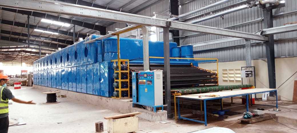 Veneer Dryer - Color: Blue