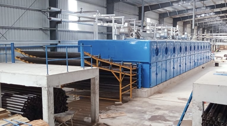 Veneer Dryer - Color: Blue