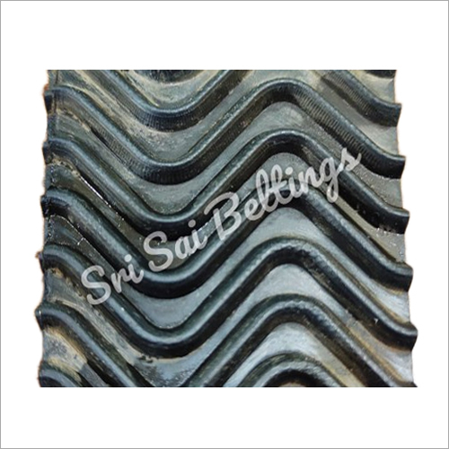 ब्लैक वेवी टॉप कन्वेयर बेल्ट
