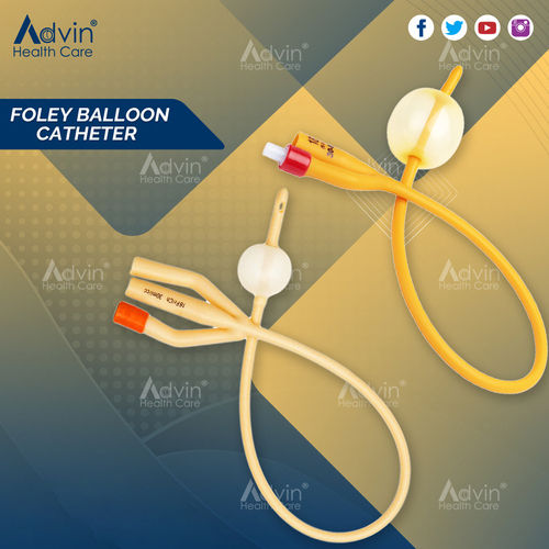 Manual Foley Catheter / Foley Balloon Catheter / Latex Catheter