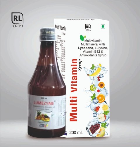 Multivitamin Syrup - Liquid Formula for Cell Damage & Tissue Repair | Recommended Dosage by Physician, Addresses Vitamin Deficiencies, Supports Neurological & Heart Health