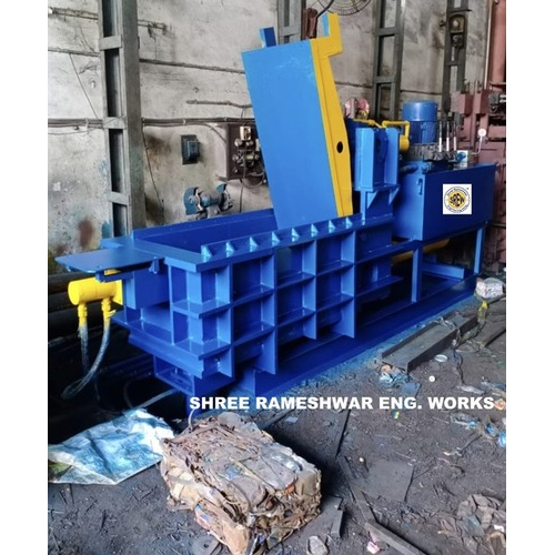 ब्लू येलो ऑटोमैटिक डबल एक्शन बेलिंग मशीन