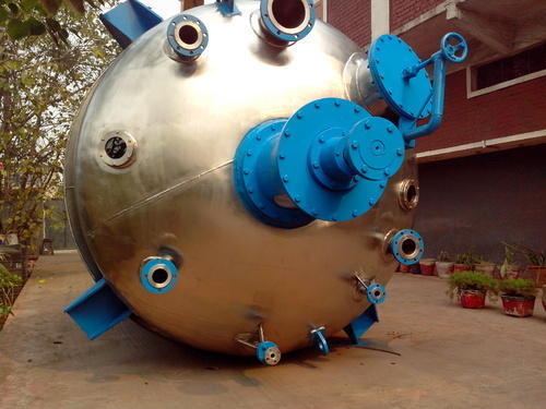 Chemical Agitator Vessel - High Pressure, 1kl to 75kl Capacity | Jacketed, Long Life, Accurate Dimensions, Reliable Specifications