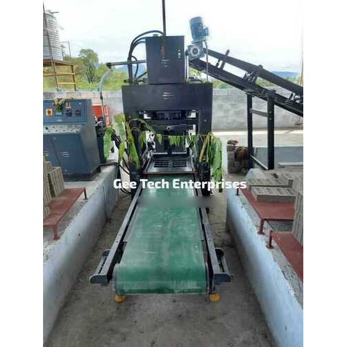 Automatic Fly Ash Brick Machine - High Durability, Green And Black Finish | 1 Year Warranty, Fully Automatic