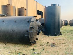 Nitric Acid Storage Tank - Fiberglass Reinforced Plastic, 1000-5000 Gallons, Black | Corrosion Resistant, Leakproof Design, Durable, Easy Installation, Safe Storage, Chemical Resistant, Cost-Effective