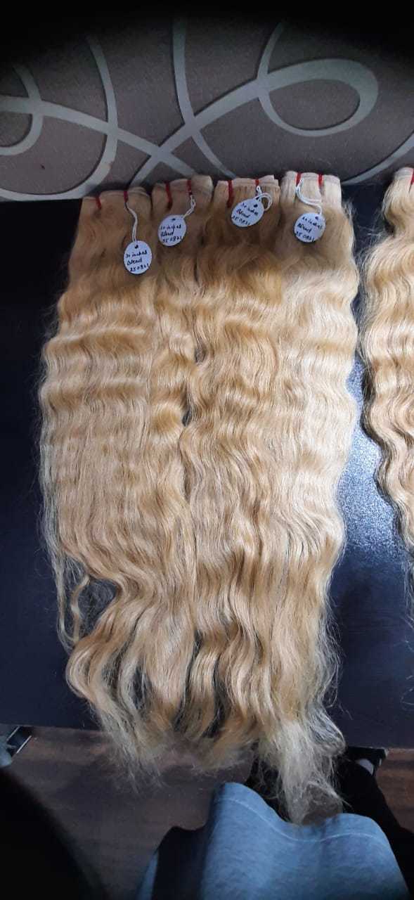 Bleached Human Hair - Color: Brown