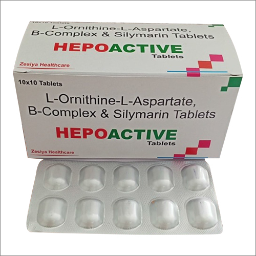 L-Ornithine-L-Aspartate, B-Complex And Silymarin Tablets General Medicines