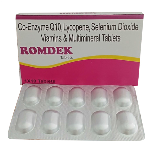 Co-Enzyme Q10, Lycopene, Selenium Dioxide Viamins And Multimineral Tablets General Medicines