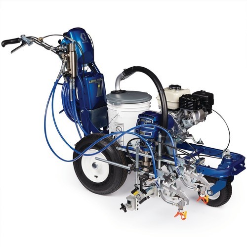 Blue Graco Linelazer V 3900 Road Marking Machine