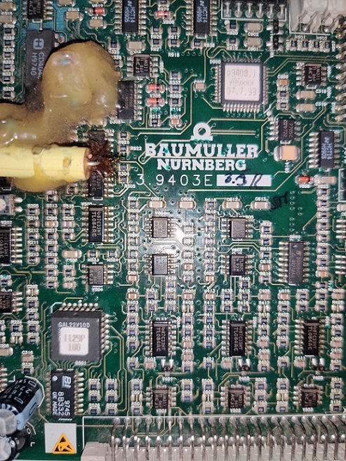 Baumuller 3.9403 E Pcb Card