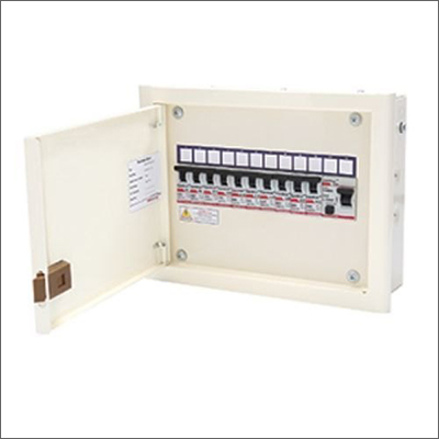 16 Way Spn Double Door Distribution Board Base Material: Metal Base