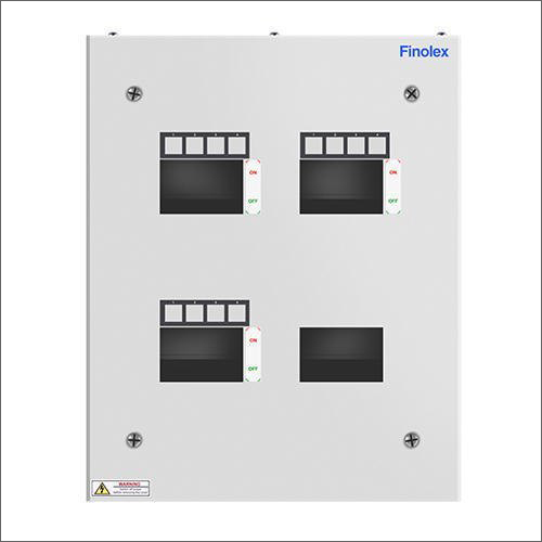 Mild Steel 8 Way Tpn Single Door Horizontal Distribution Board