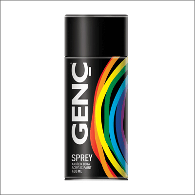कोई भी रंग 400Ml ऐक्रेलिक स्प्रे पेंट