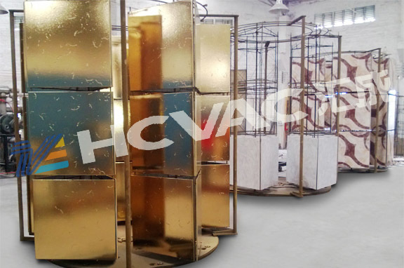 Hcvac Ceramic Tableware Pvd Coating Equipment - Stainless Steel, 5-10 Ton | Gold, Silver, Rose Gold, Coffee, High-speed, Computerized Control, Low Energy Consumption, One Year Warranty