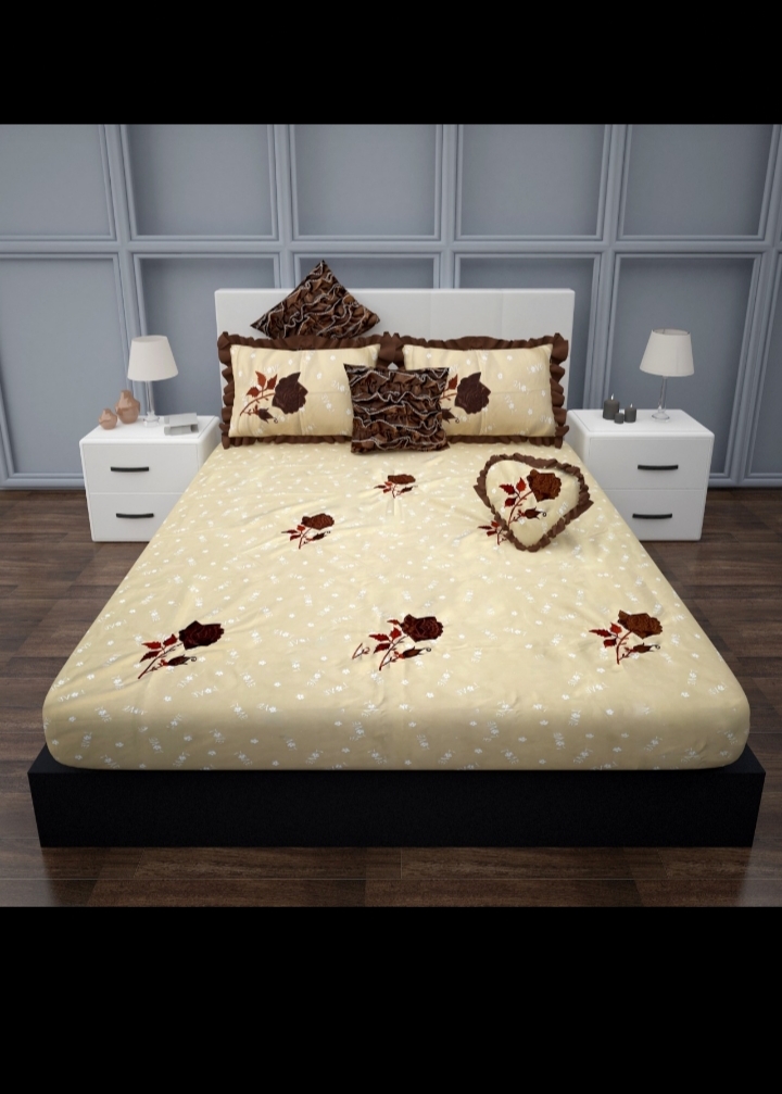 Embroidered Bed
