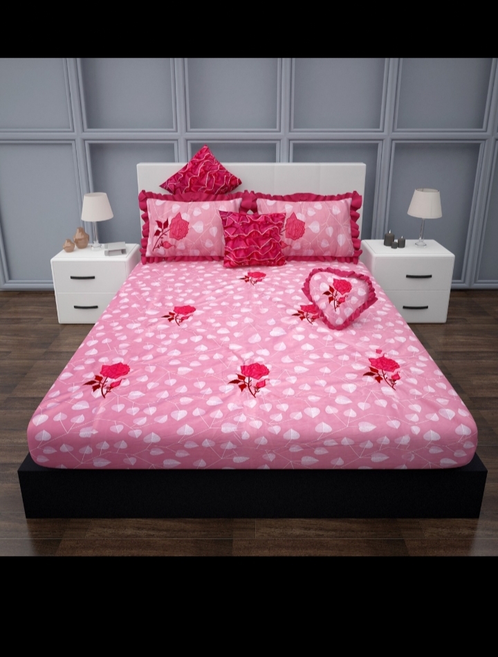 Embroidered Bed