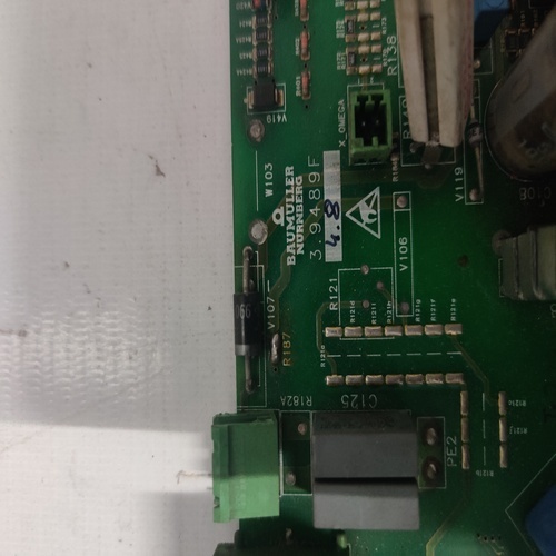 Baumuller 3.9489f Pcb Card