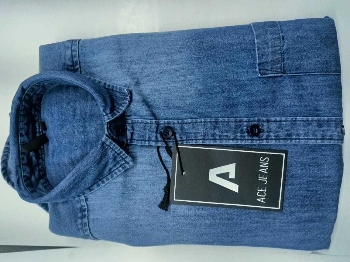 Men Denim & Over Dyed Casual Shirts - Mill Made Fabric, Assorted Colors & Sizes | Washed For Comfort, Perfect For Summer, Rainy & Spring Seasons