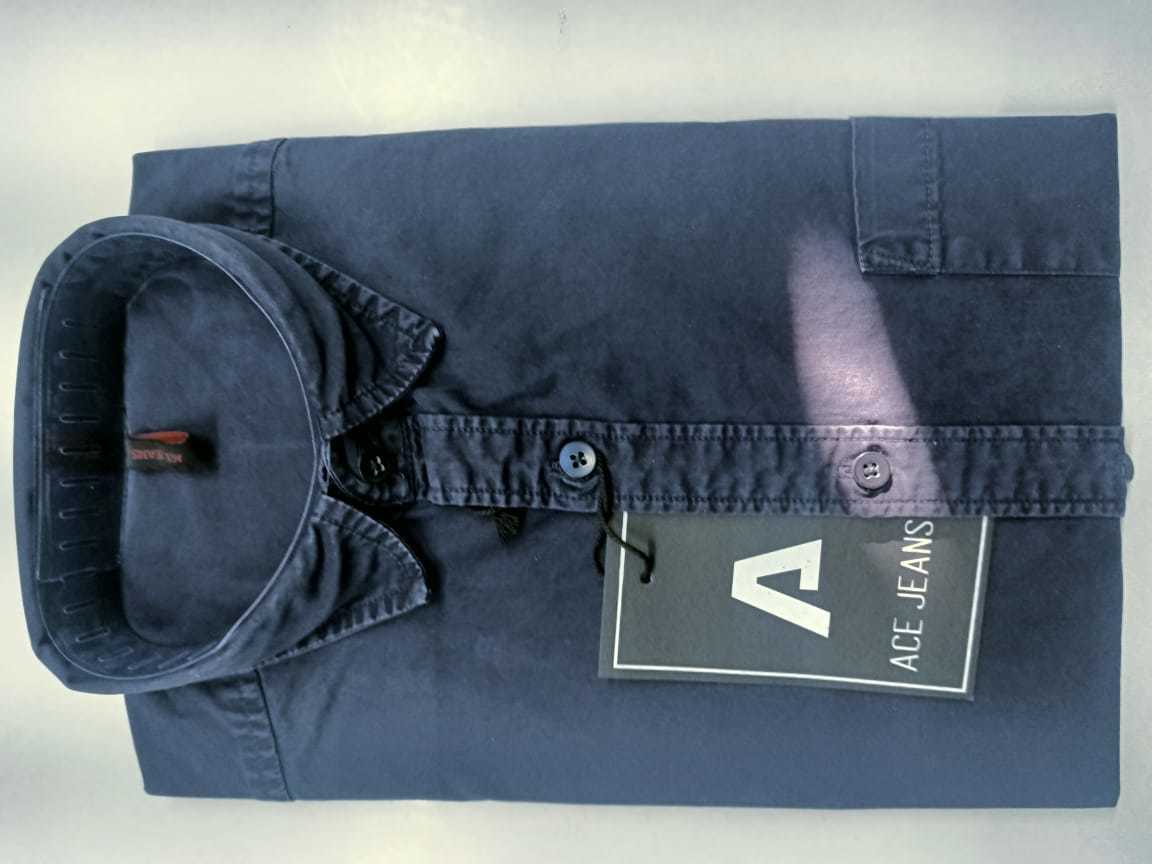 Men Denim & Over Dyed Casual Shirts - Mill Made Fabric, Assorted Colors & Sizes | Washed For Comfort, Perfect For Summer, Rainy & Spring Seasons