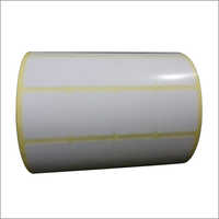 सफेद बारकोड लेबल