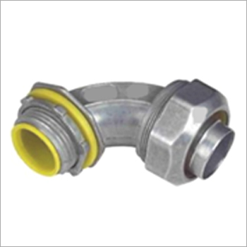 90 Degree Liquid Tight Connector ( With  Without ) Insulated Throat Application: Industrial