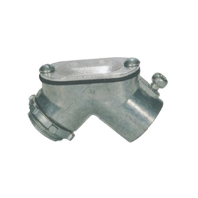 Pull Elbow EMT-Rigid To Box With-Without Gasket - Zinc Die Cast, Set Screw Connection for 90 Degree Bend, Neoprene Gasket Ensures Smooth Wire Pulling
