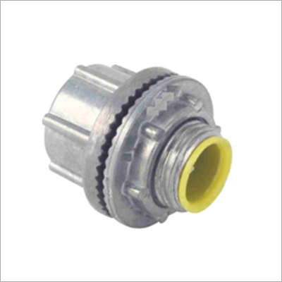 Water-Tight Hub Insulated Throat - Zinc Die Cast, Rigid Design with Flame Retardant Lexan Throat Insulator & BUNA-N Sealing Ring