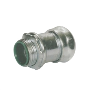 EMT Compression Connector - Stainless Steel, Insulated and Non-Insulated Throat Options | Industrial Application Designed for Durability and Versatility