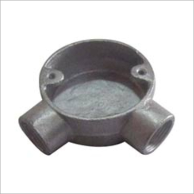 Circular Box Angle - Stainless Steel , Round Shape for Electrical Connections and Wiring Protection