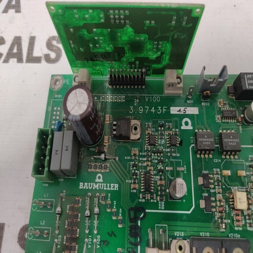 Baumuller 3.9743f Pcb Card