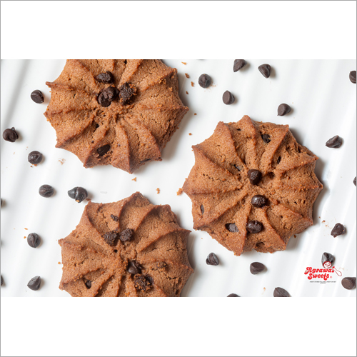 Chocolate Cookies - Wheat Flour Base, Round Shape, 100g Sealed Bag | Soft Texture with Melting Milk and Chocolate Chips, Ideal for All Ages