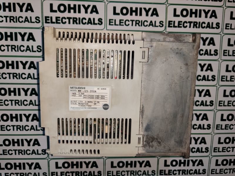 Mitsubishi Mr-j2s-350a Ac Servo Drive