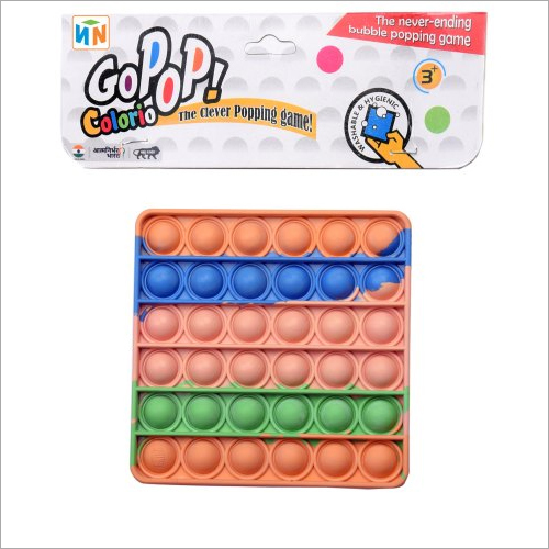 Pop It Fidget Toys Made In India With Perfume Smell - Multicolor Butterfly Design | Aromatic Pop It Fidget Toy For Stress Relief And Relaxation