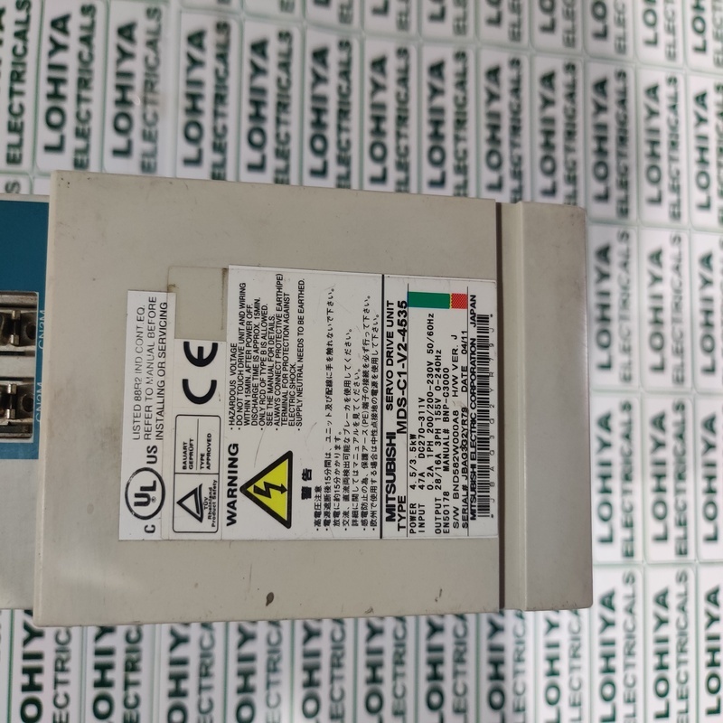Mitsubishi Mds-c1-v2-4535 Servo Drive