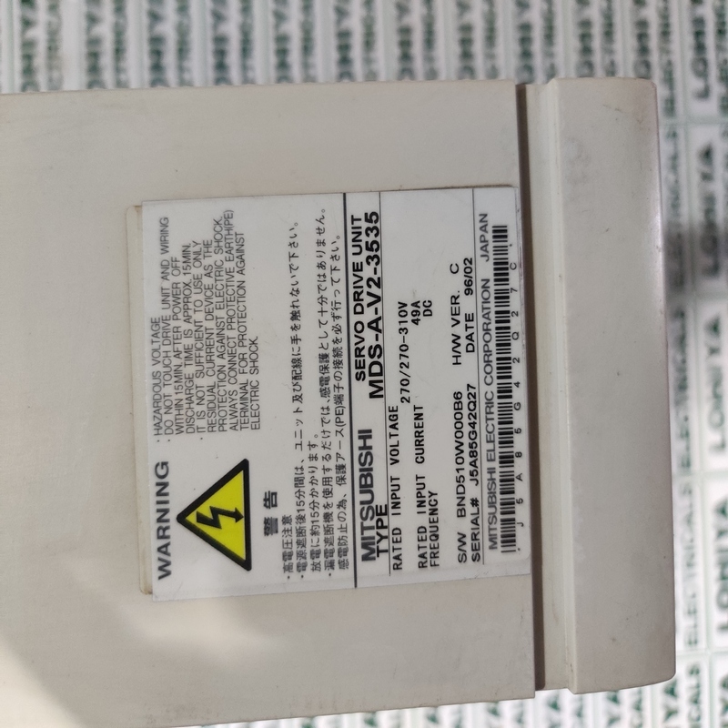 Mitsubishi Mds-a-v2-3535 Servo Drive