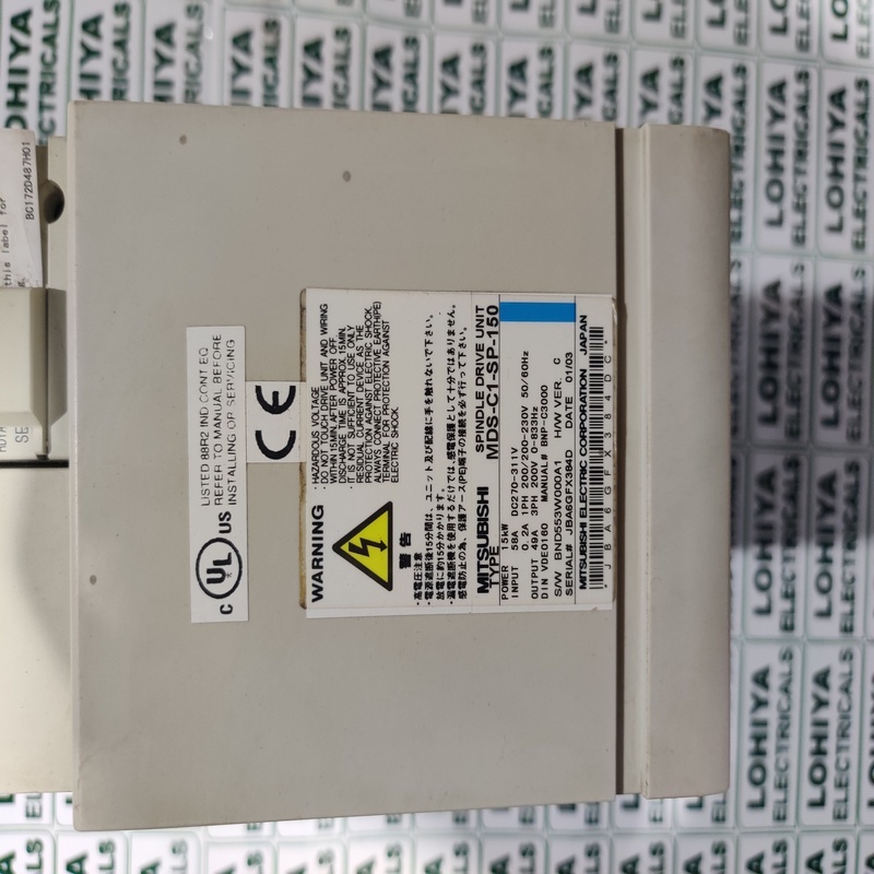 Mitsubishi Mds-c1-sp-150 Servo Drive