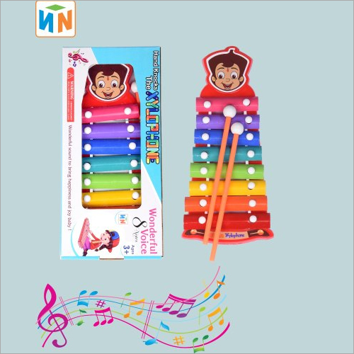 Chota Bheem Xylophone Musical Toy - Multicolor Wooden Toy, For Ages 3-7 Years, Engaging Chota Bheem Design For Music Exploration
