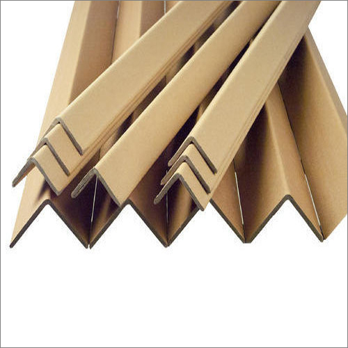 Brown Paper Angle Board - Corrugated Paper, Custom Size | Brown Color, Moisture-Free, Durable Design