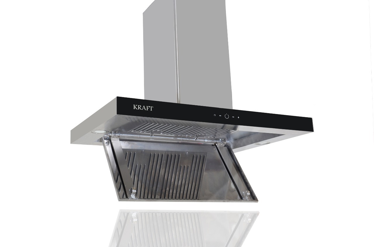 Kitchen Chimney - Stainless Steel, 3 Feet Size | 1900 M3/hr Suction Power, Digital Touch Control, Wall Mounted, 54 Db Noise Level