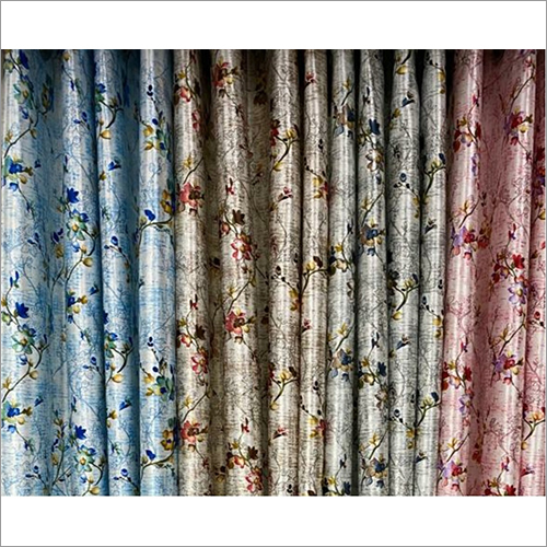 Multicolor Door Printed Curtains