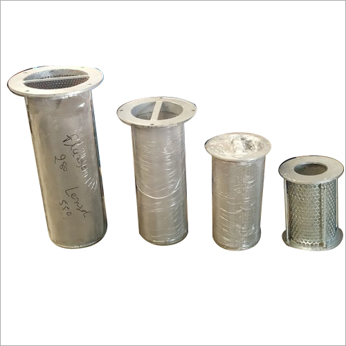 Flange Filter Element - Mild Steel, Round Shape | Industrial Application, Superior Durability, Excellent Performance