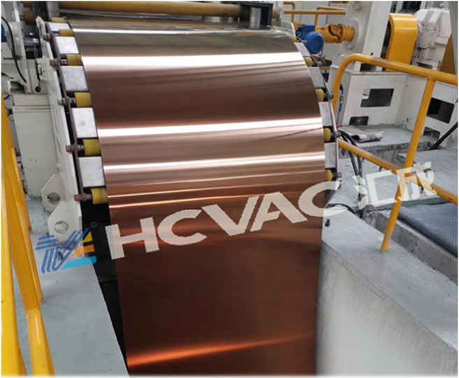 Pvd Metal Coating Systems For Metal Strip Metal Sheet Metal Coil - Color: Gold