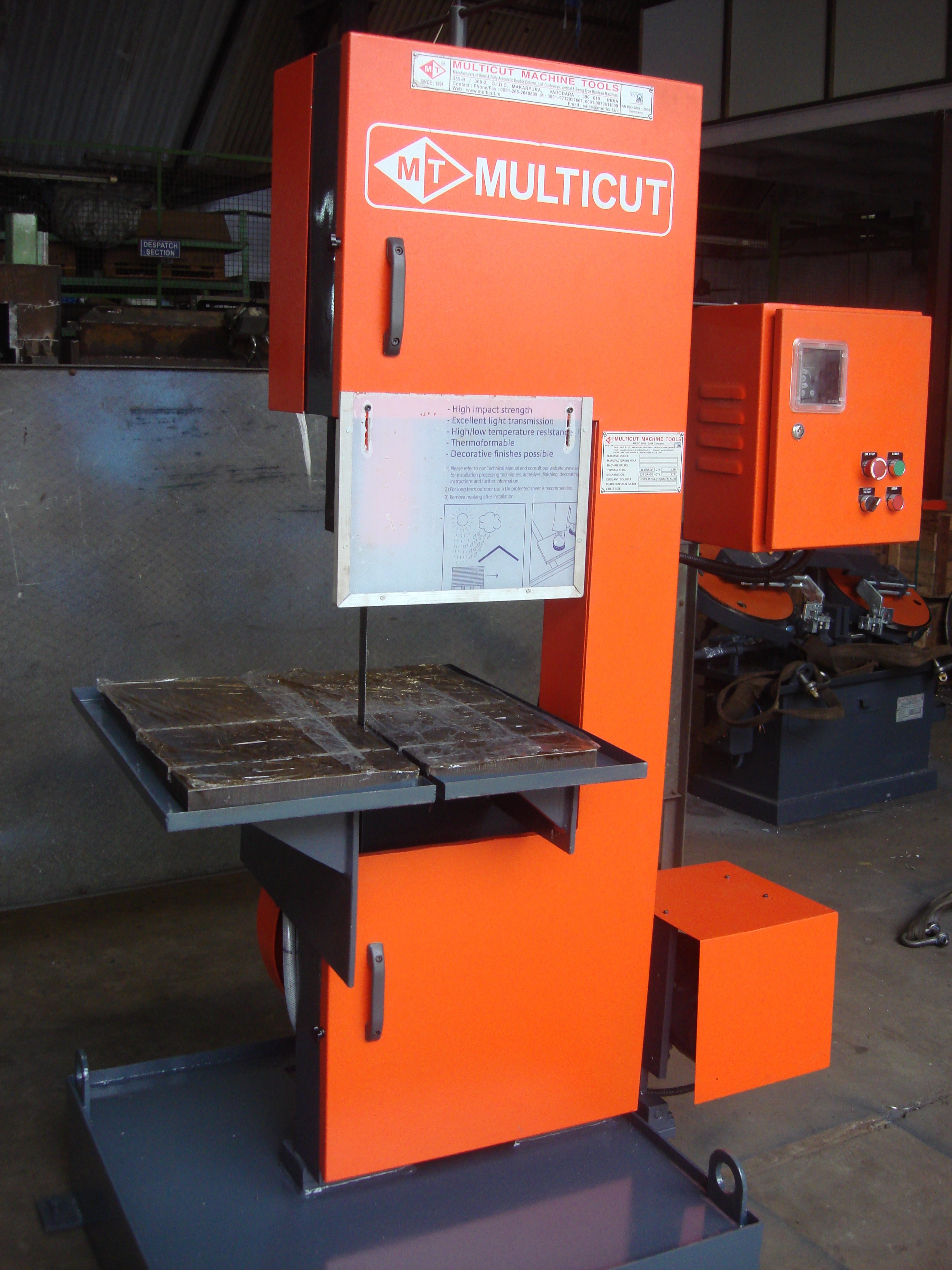Vertical & Horizontal Band Saw Machines