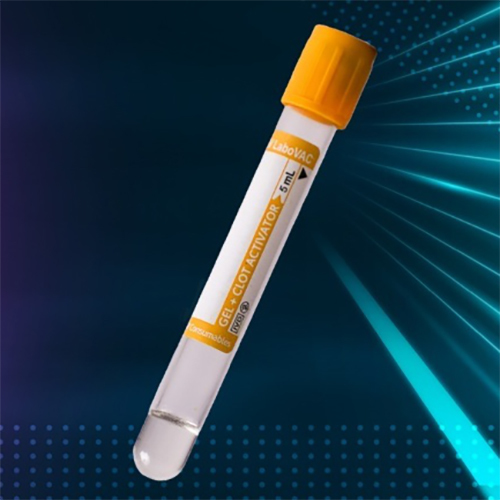 5ml जेल और क्लॉट एक्टिवेटर वैक्यूम ट्यूब