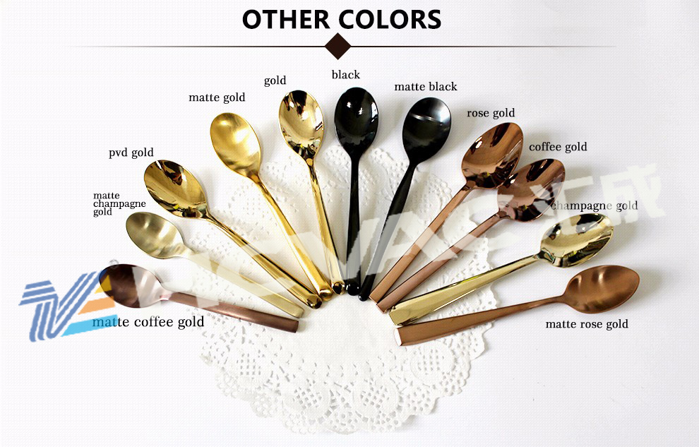 Hcvac Stainless Steel Flatware - Customized Dimensions | Silver, Golden, Black, Rose Gold Coating, Automatic Plc Control, High Efficiency, Eco-friendly