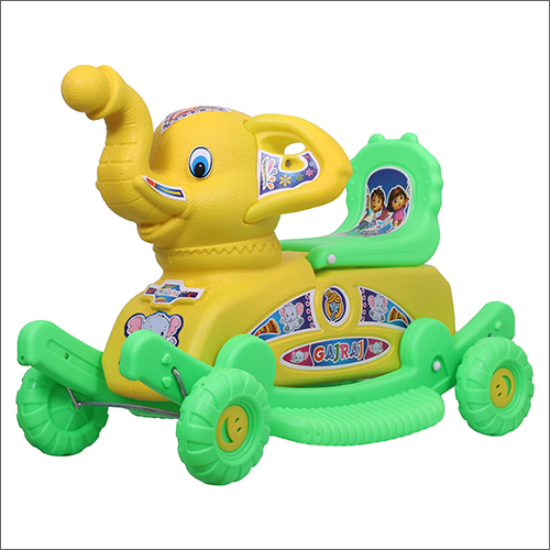 Kids Plastic Gajanand Riding Toys