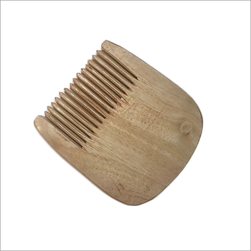 Wooden Beard Comb - Bamboo Material, 3 Inch Size, Brown Color - Handmade, Easy Handling, Fine Finish
