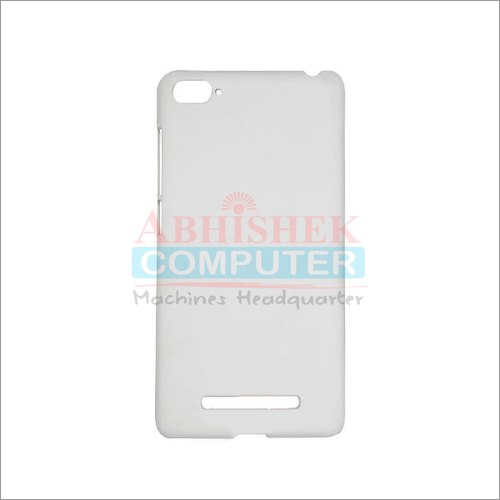 Sublimation Mobile Back Cover - Polly Carbon, White | Vivid Graphics, Fade-resistant Finish, Perfect For Personalization And Protection