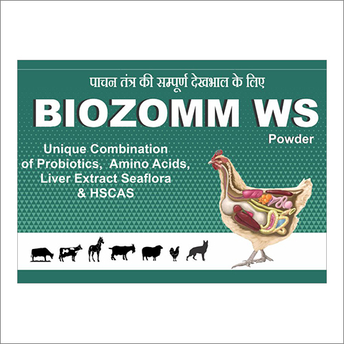 Biozomm Ws Powder - Storage Instructions: Dry Place