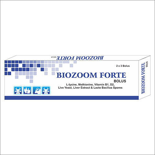 Biozoom Forte Bolus Veterinary Medicine Dry Place